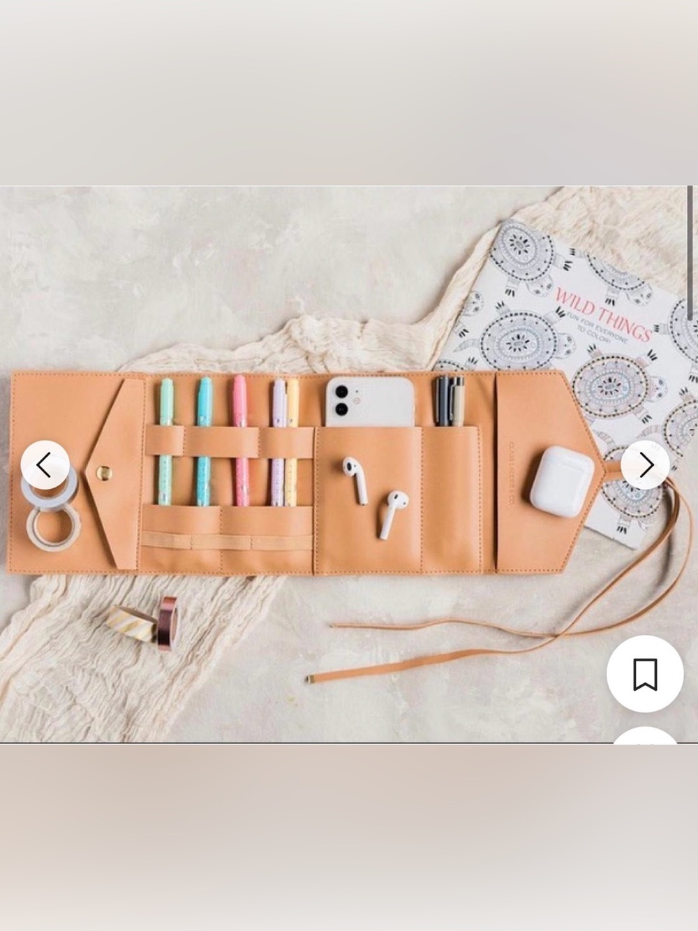 NEW: Glass Ladder & Co. Tech Organizer Clutch 🎧